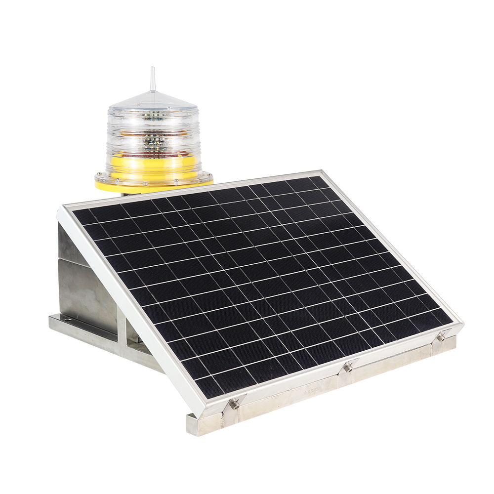 Solar Powered Medium Intensity Type B Aviation Obstruction Light,Medium ...